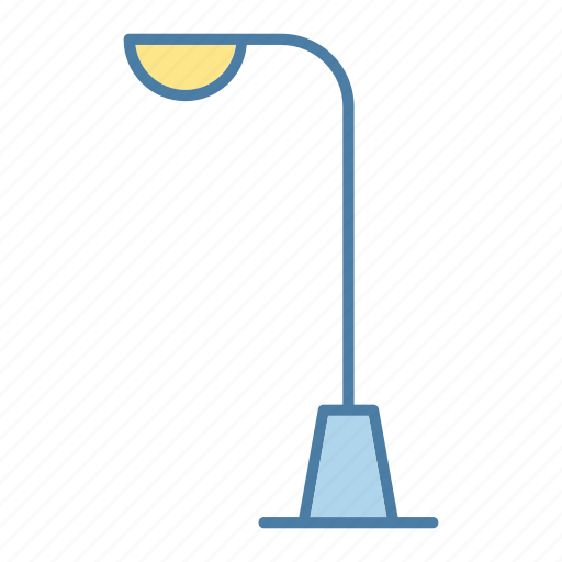 Lamp, lamp post, light bulb, lights, street, street lamp, street light icon - Download on Iconfinder