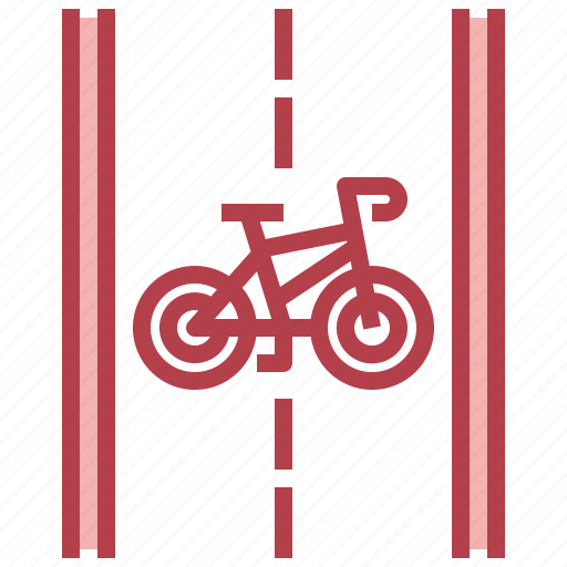 Bike, exercise, path, transport, travel, vehicle icon - Download on Iconfinder