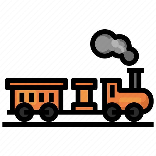 Public, railway, train, transport, transportation icon - Download on Iconfinder