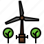 ecological, ecology, environment, turbine, wind 
