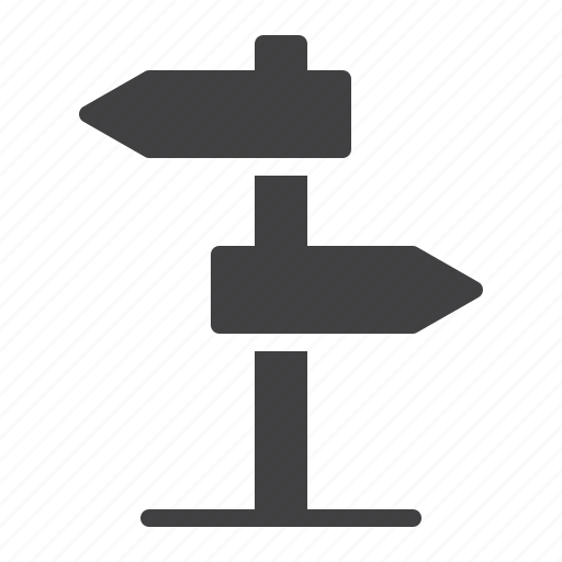 Direction, road, signpost, pointer icon - Download on Iconfinder