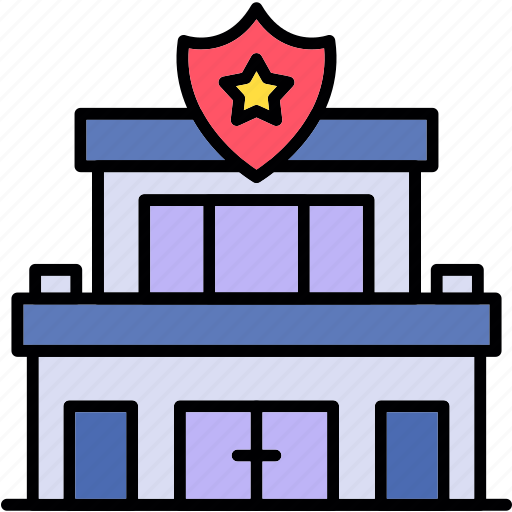 Police, station, jail, headquarters, buildings icon - Download on Iconfinder