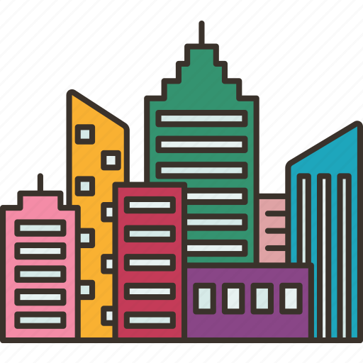 Building, urban, city, office, company icon - Download on Iconfinder