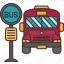bus, stop, station, public, transportation 