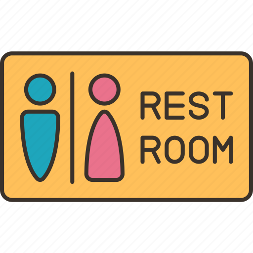 Restroom, toilet, bathroom, gender, service icon - Download on Iconfinder