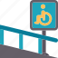 disables, wheelchair, accessibility, service, entrance 