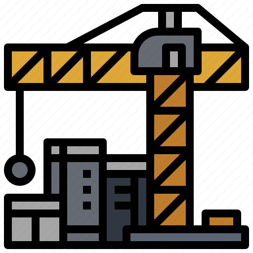 Buildings, construction, hoist, machinery, site, tower, winch icon - Download on Iconfinder