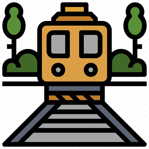 Public, railway, subway, train, transport, transportation, travel icon - Download on Iconfinder