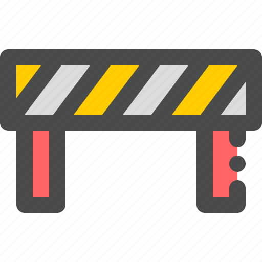 Barrier, block, construction, road, street icon - Download on Iconfinder