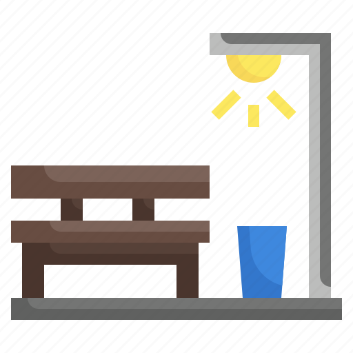 Bench, architecture, city, seat, chair, furniture icon - Download on Iconfinder