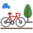 bicycle, track, bike, lane, sports, cycling, transportation
