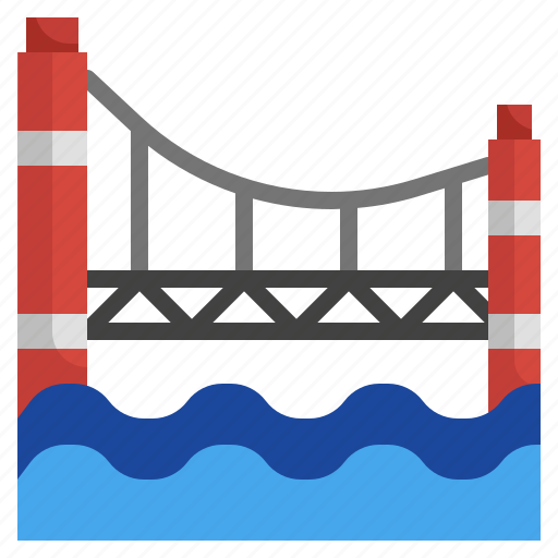 Bridge, tower, bridges, monument, building icon - Download on Iconfinder