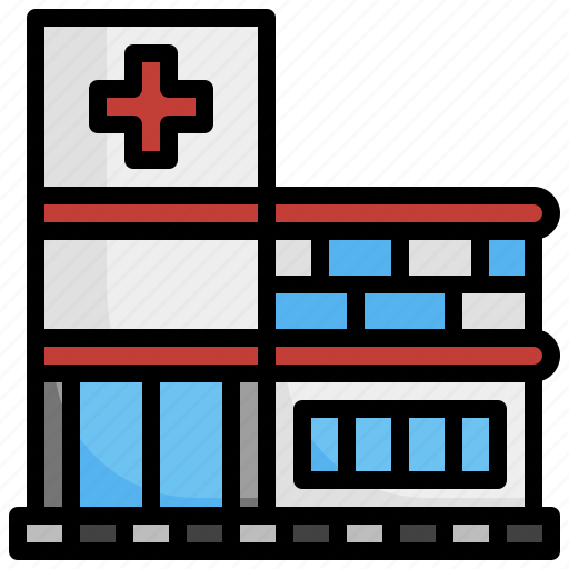 Hospital, building, hospitals, health, clinic, buildings icon - Download on Iconfinder