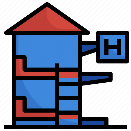 Hostel, bunk, hotel, bed, architecture, city icon - Download on Iconfinder