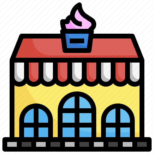 Shop, food, restaurant, commerce, shopping, store, ice cream icon - Download on Iconfinder