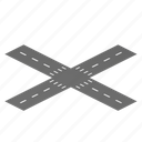 location, map, crossing, road, street, asphalt, navigation, drive 