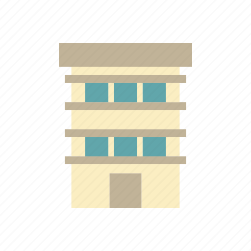 Apartment, building, city, elements, facilities, hotel, public icon - Download on Iconfinder