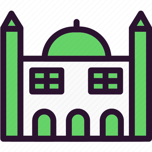 Building, city, elements, mosque, muslim icon - Download on Iconfinder