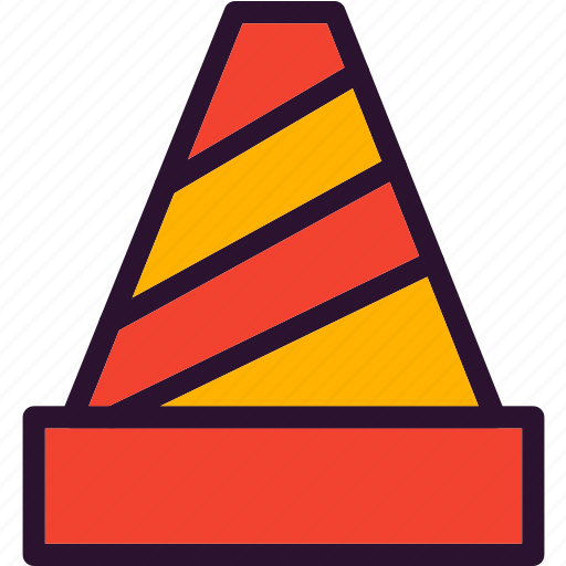Cone, traffic, vlc icon - Download on Iconfinder