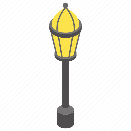 Lantern, park lamp, park light, road light, street light icon - Download on Iconfinder