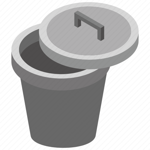 Bin, dustbin, garbage container, recycle bin, trash bin, waste management icon - Download on Iconfinder