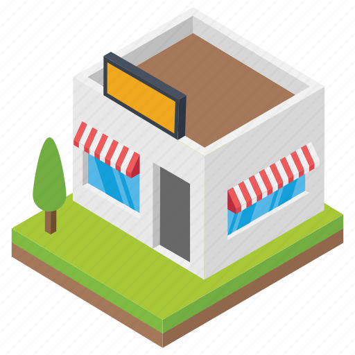 Mart, mart exterior, mini mall, shop, shopping mall icon - Download on Iconfinder