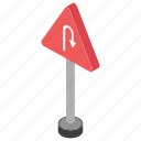 driving sign, road navigation, road sign, traffic sign, u-turn 