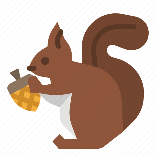 Animal, mammal, rodent, squirrel, wild icon - Download on Iconfinder