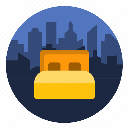 City, travel, hotel, bed icon - Download on Iconfinder