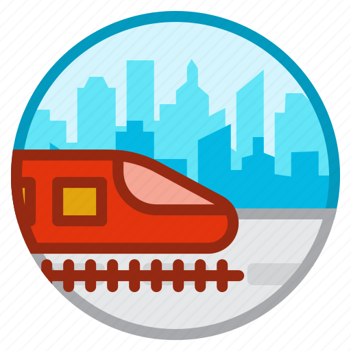 Train, city, railway, public, tourism, transport, travel icon - Download on Iconfinder