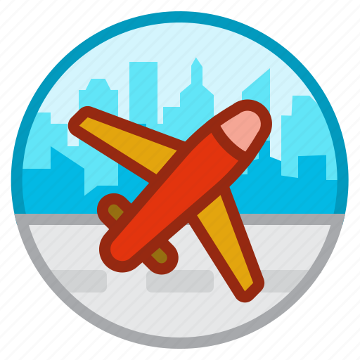 Airplane, flight, tourism, plane, transport, travel icon - Download on Iconfinder
