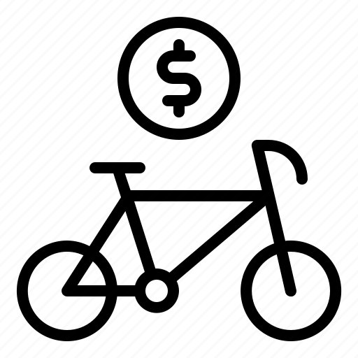 Bicycle, rental, fee icon - Download on Iconfinder