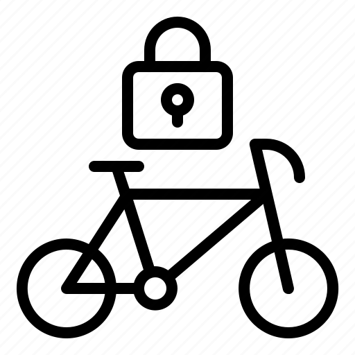 Locked, bike, rental icon - Download on Iconfinder