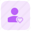 single, user, love, classic, heart shape 