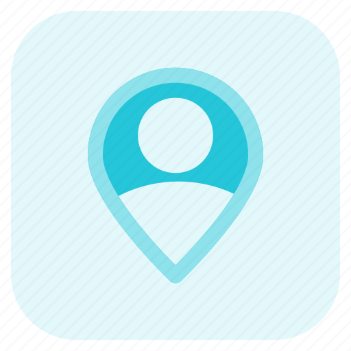 Single, user, nearby, classic, marker icon - Download on Iconfinder