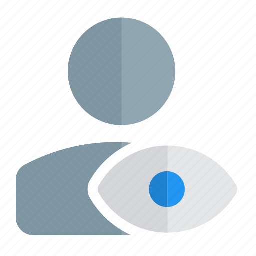 View, classic, single user, eye icon - Download on Iconfinder