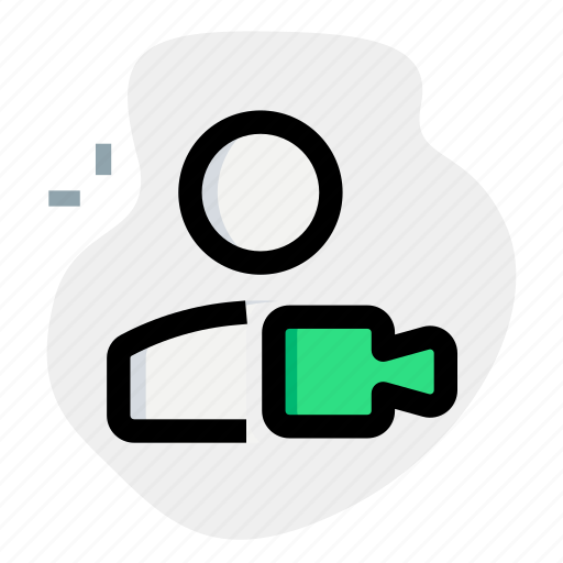 Video, record, single user, camera icon - Download on Iconfinder