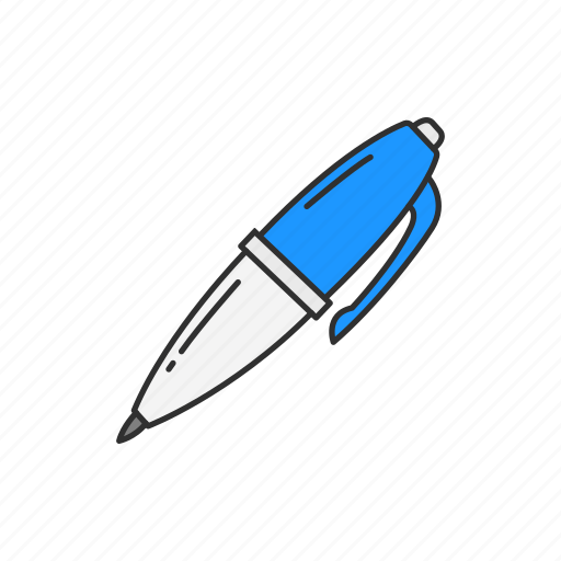 Classroom, education, ballpen, office supply, pen, school supply, write icon - Download on Iconfinder