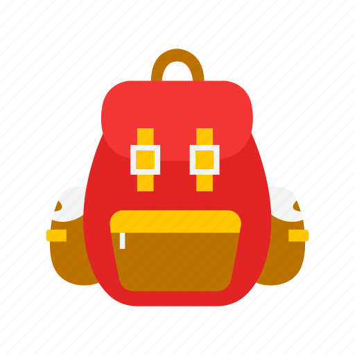 Back pack, bag, knapsack, school bag, school supply, storage icon - Download on Iconfinder