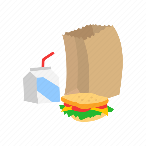 Classroom, food, lunch, meal, sandwich, snack icon - Download on Iconfinder