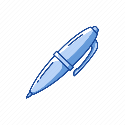 Classroom, draw, education, office pen, pen, school pen, school supply icon - Download on Iconfinder