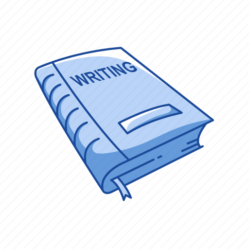 Book, education, grammar, school, writing, writing book icon - Download on Iconfinder