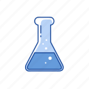 beakers, equipement, flask, laboratory, science, test tube, tube