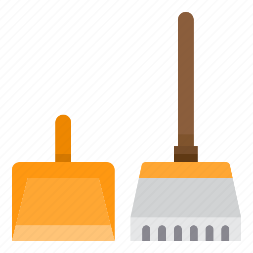 Cleaning, dustpan, equipment, housekeeping, wash icon - Download on Iconfinder