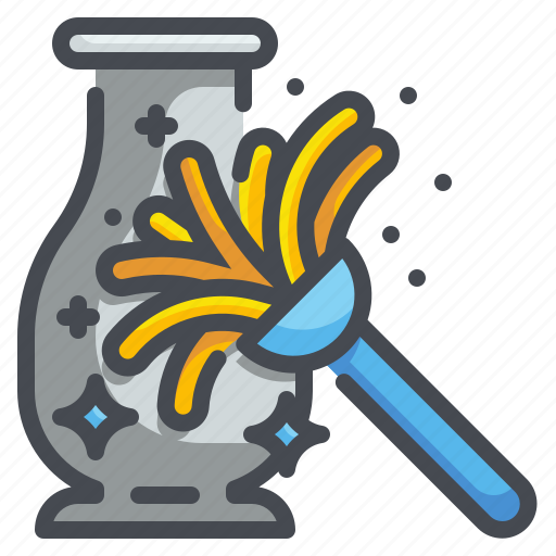 Broom, brush, clean, cleaning, dust, dusting, sweep icon - Download on Iconfinder
