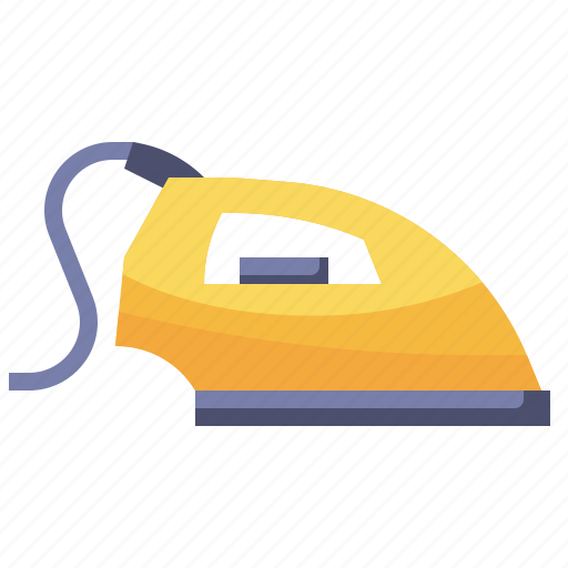 Electronics, housework, iron, ironing, laundry icon - Download on Iconfinder