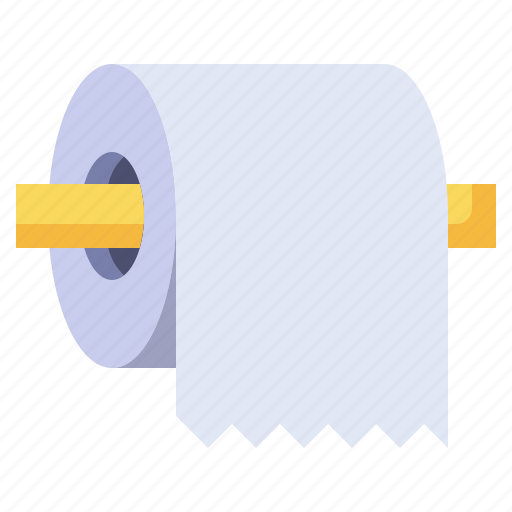 Clean, hygiene, paper, roll, toilet, wipe icon - Download on Iconfinder
