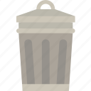 trash, bin, garbage, waste, container