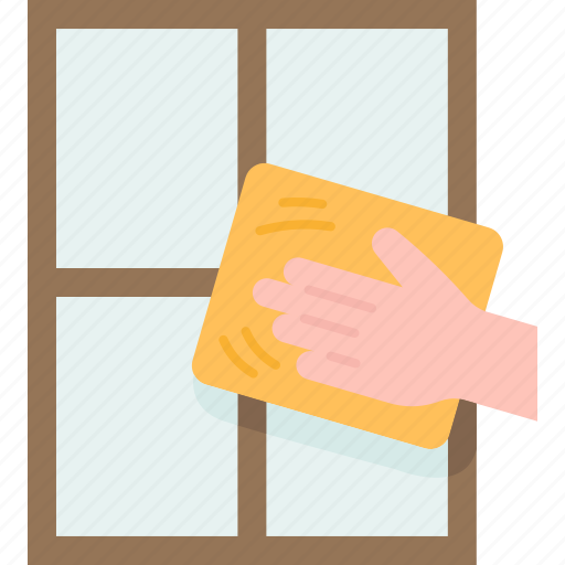Wipe, glass, window, washing, household icon - Download on Iconfinder