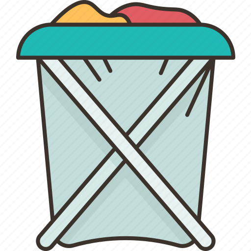 Laundry, basket, clothes, cleaning, chore icon - Download on Iconfinder